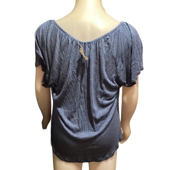 𝅺nwt‎ Aeropostale Blue Top Sz Medium - Picture 4 of 8